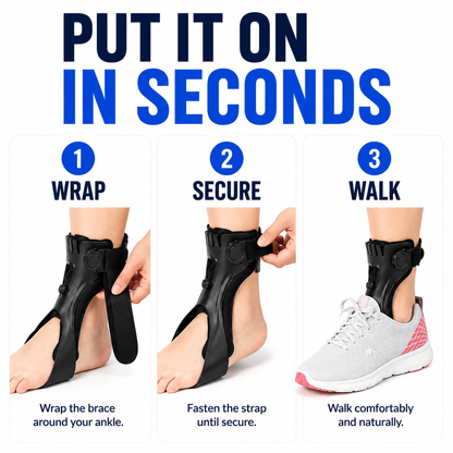 LENOAZ™ Foot Drop Brace – Walk with Confidence Again